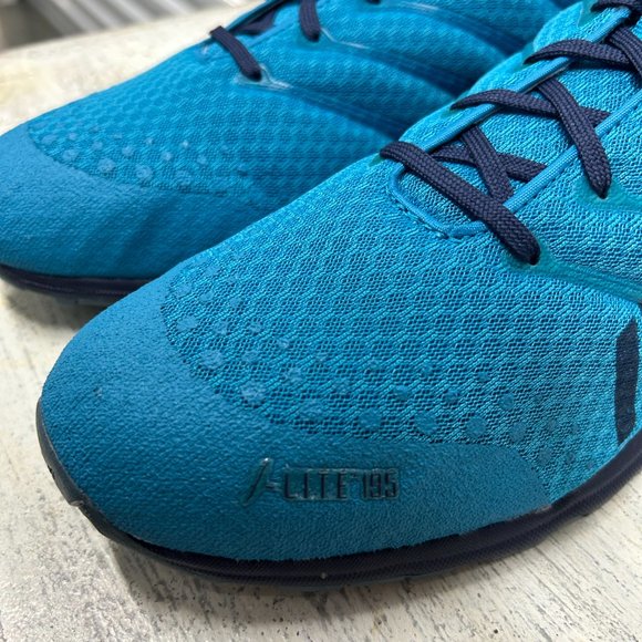 Inov-8 F-LITE 195 (Men): Elevate Your Workouts with Blue/Navy/Mirage Style - Picture 3 of 7